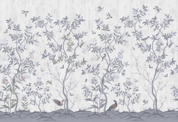 Chinoiserie Chic - Pearl Gray